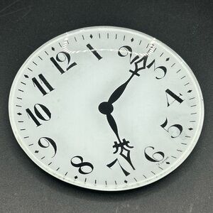 Two’s Company Clock Face Watch Face Glass Trinket Dish Jewelry Keepsake Dish